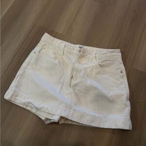 Princess Polly Cream Jean Skort